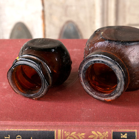 #40696 Set of 2 Small Bovril Bottles image 5