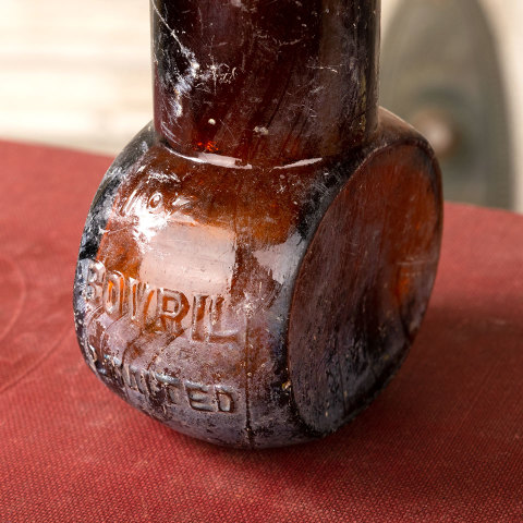 #40702 Antique Glass Bovril Limited Bottle image 2