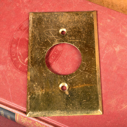 #41406 Single Gang Outlet Receptacle Cover Plate image 3