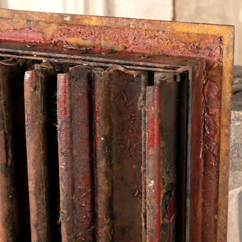 #41465 12x14 Antique Heat Register Vent Cover image 3