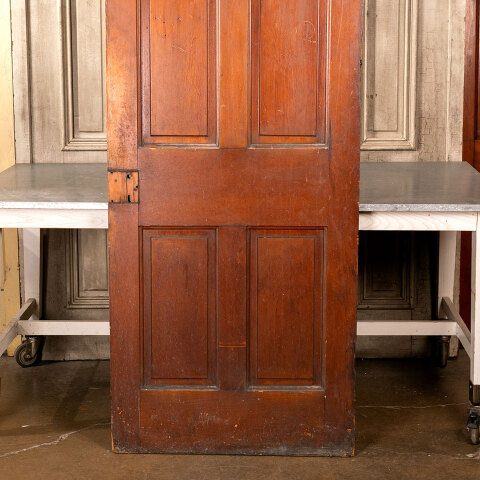 #41476 32x93 Antique 4 Panel Interior Wood Door image 7