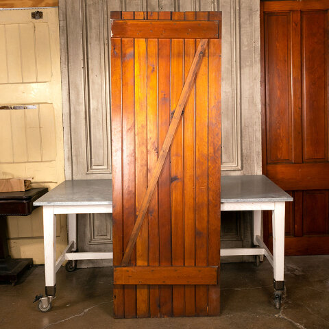 #41483 30x84 Antique Bead Board Farmhouse Door image 6