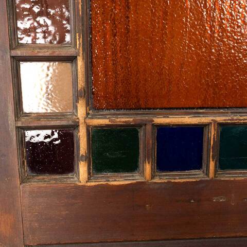 #41680 32x96 Salvaged Victorian Wood Entry Door image 5