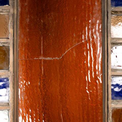 #41680 32x96 Salvaged Victorian Wood Entry Door image 7