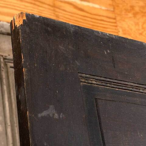 #41900 32x79 Antique 5 Panel Pine Interior Door image 7