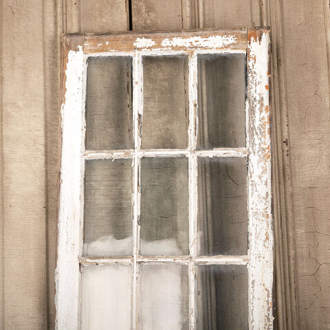 #41949 Salvaged Antique 12 Lite Window Sash image 2
