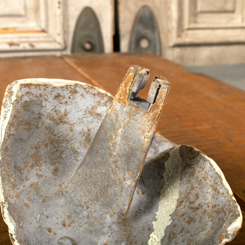 #41981 Salvaged Antique Cast Iron Bathtub Claw Foot image 6