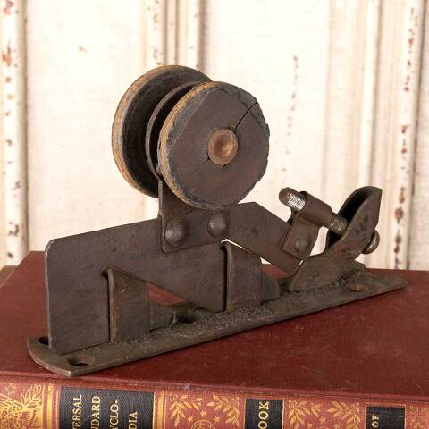 #42269 Antique Pocket Door Roller Hanger Hardware image 2