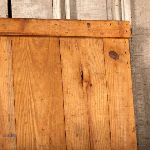 #42299 24x32 Salvaged Slat Pine Cabinet Door image 5