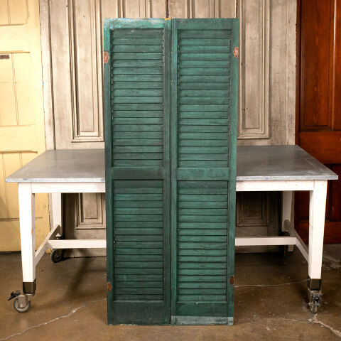#42654 Salvaged Antique Exterior Wood Shutters image 3