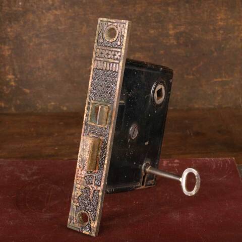#42690 Antique Lockwood Interior Door Mortise Lock image 5
