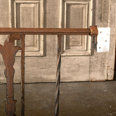 #42693 Salvaged Vintage Ornate Cast Iron Railing image 7