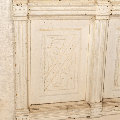 #42805 32x80 Salvaged Half Lite Victorian Entry Door image 4