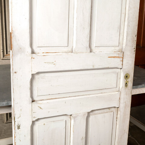 #42989 35x96 Salvaged 5 Panel Pine Interior Door image 8