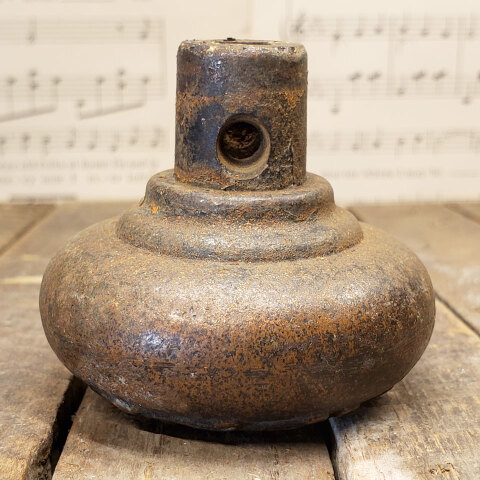 #43111 Antique Corbin Single Iron Doorknob image 2