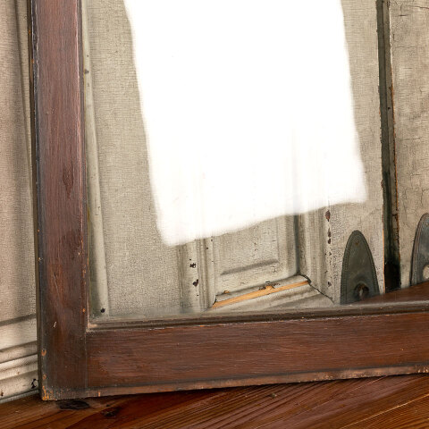 #43192 Antique Arched Top School Transom Window image 3