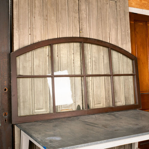#43194 Arched Top Divided Lite Transom Window image 2