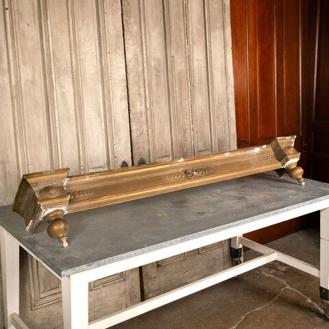 #43275 Antique Interior Wood Window Valance image 4