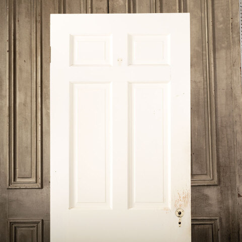 #43748 30x77 Salvaged Antique 6 Panel Interior Door image 2