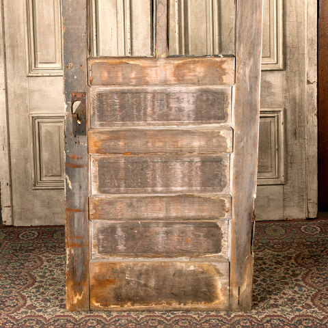 #43751 32x80 Salvaged 4 Lite 3 Panel Entry Door image 6