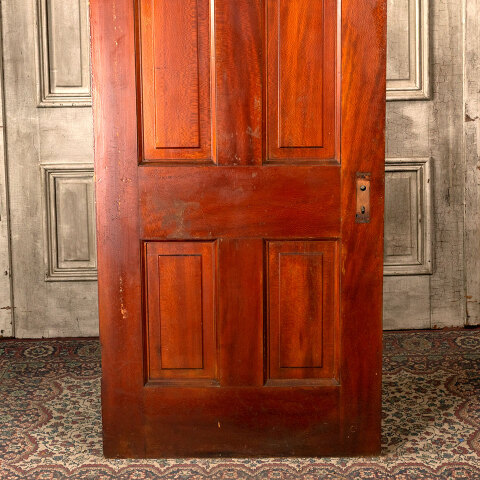 #43755 32x80 Salvaged 4 Panel Wood Interior Door image 3