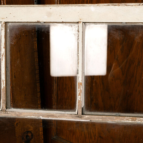 #43759 Salvaged Antique Divided Lite Window Sash image 5