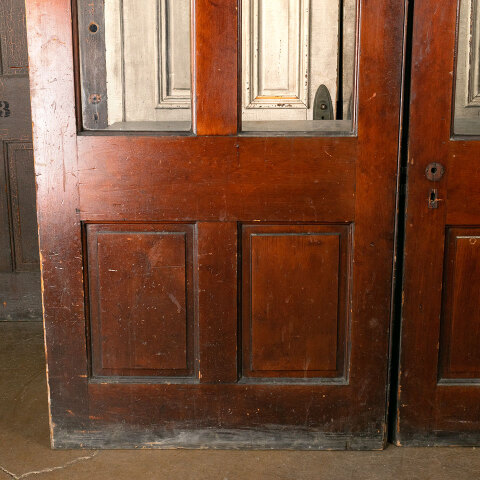 #43908 77x95 Oversized Antique Interior Wood Doors image 7