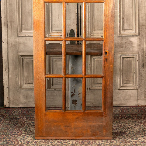 #43966 30x84 Salvaged Antique 15 Lite French Door image 3