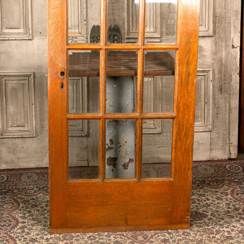 #43966 30x84 Salvaged Antique 15 Lite French Door image 8