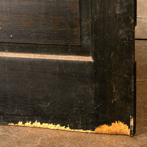 #44054 32x84 Antique 6 Panel Pine Interior Door image 8