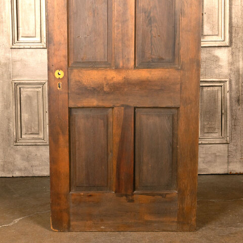 #44056 32x79 Antique 4 Panel Pine Interior Door image 7