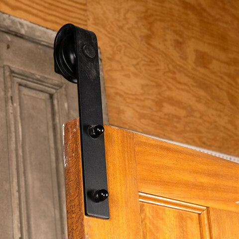 #44204 24x76 Salvaged Vintage 6 Panel Interior Door image 4