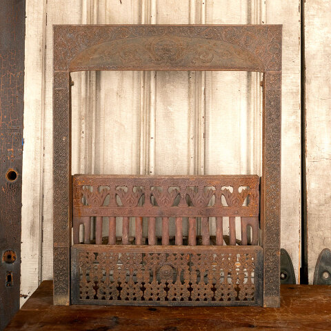 #44234 Antique Fireplace Surround & Summer Cover image 2