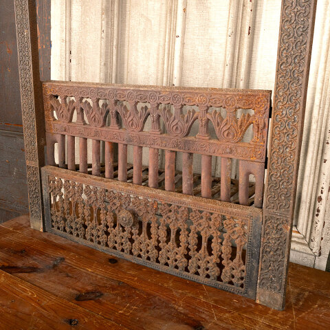 #44234 Antique Fireplace Surround & Summer Cover image 3