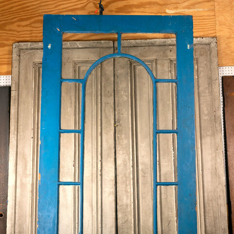 #44382 41x103 Salvaged Large Antique French Door image 2