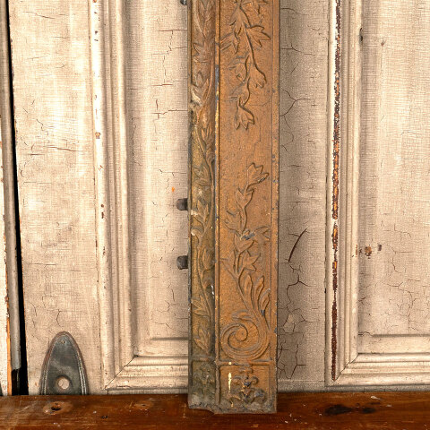 #44396 Salvaged Antique Cast Iron Fireplace Surround image 6