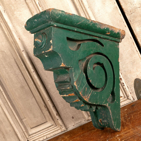 #44491 Salvaged Antique Wood Corbel Bracket image 2