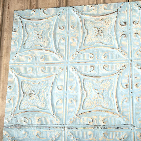 #44687 Pressed Tin Ceiling Tile Panel Wall Hanging image 2