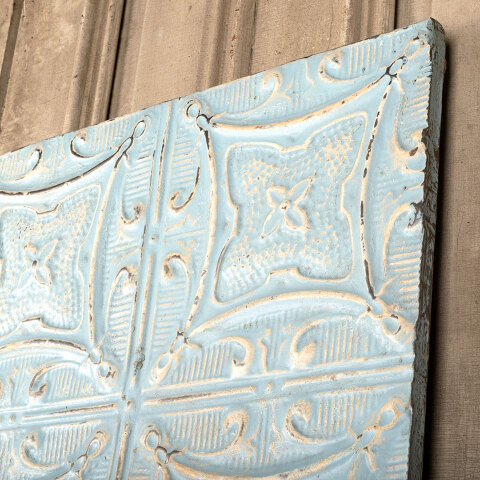 #44687 Pressed Tin Ceiling Tile Panel Wall Hanging image 3