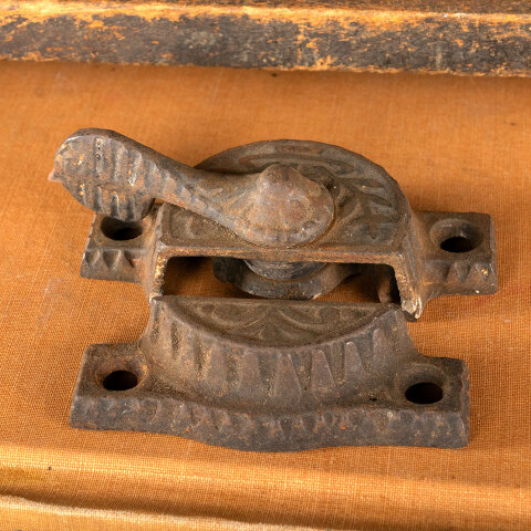 #44911 Antique Window Sash Lock Hardware image 3