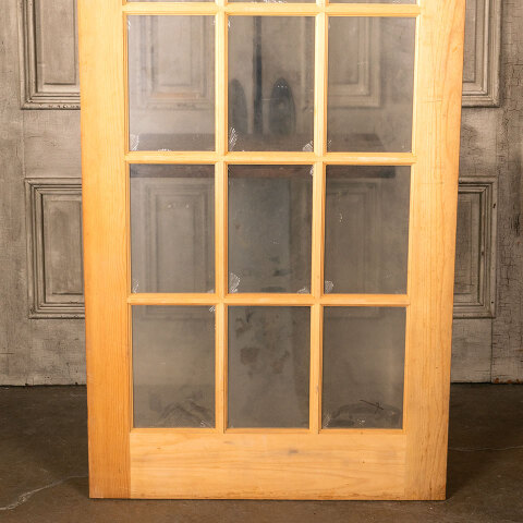 #45040 36x80 Modern 15 Lite Wood French Door image 3