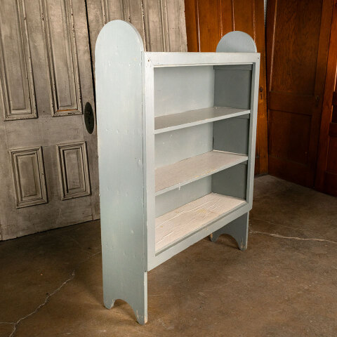 #45066 Vintage Painted Wood Bookshelf image 6