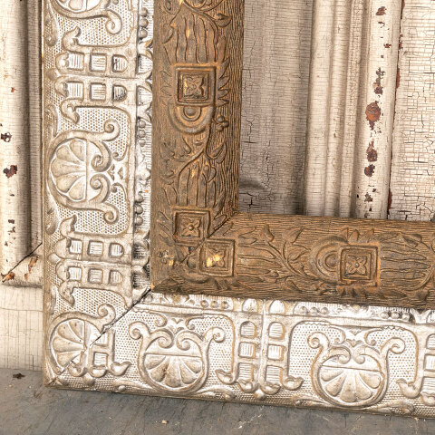 #45230 Ornate Antique Wood Picture Frame image 3