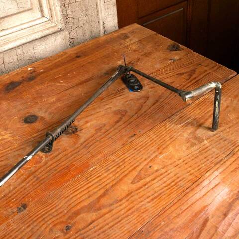 #45655 Salvaged Antique Transom Window Operator image 5