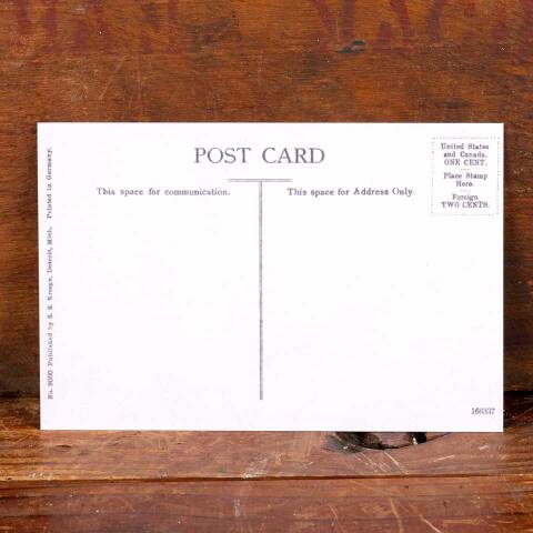 #45666 Electric Chair, Ohio Penitentiary Postcard image 4