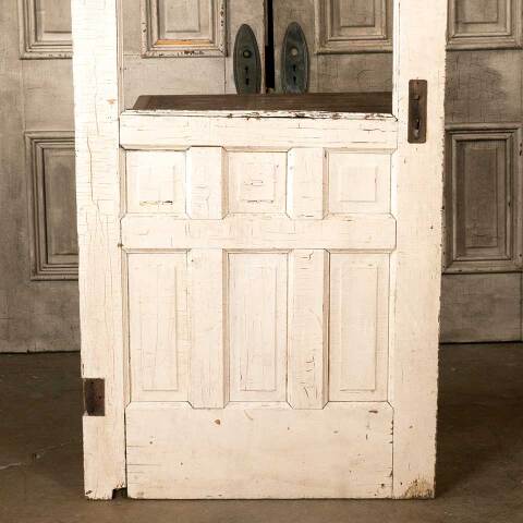 #45752 32x80 Salvaged Antique Half Lite Entry Door image 7