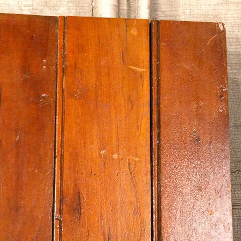 #45870 Salvaged Small Bead Board Cabinet Door image 4