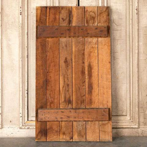 #45870 Salvaged Small Bead Board Cabinet Door image 5
