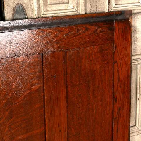 #45932 Salvaged Antique Oak Wood Wall Panel image 2
