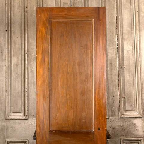 #46053 24x78 Antique 2 Panel Wood Interior Door image 2